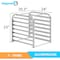 Amgood AmGood 7 Pan End Load Countertop Full Sheet / Bun Pan Rack BPR CT-FULL-7-Z - alternate 3